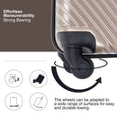 3 Piece Luggage Sets Lightweight Suitcase With Two Hooks, Spinner Wheels,