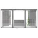 Outdoor Cat House, Diy Cat Enclosure Catio With Double Enter Doors