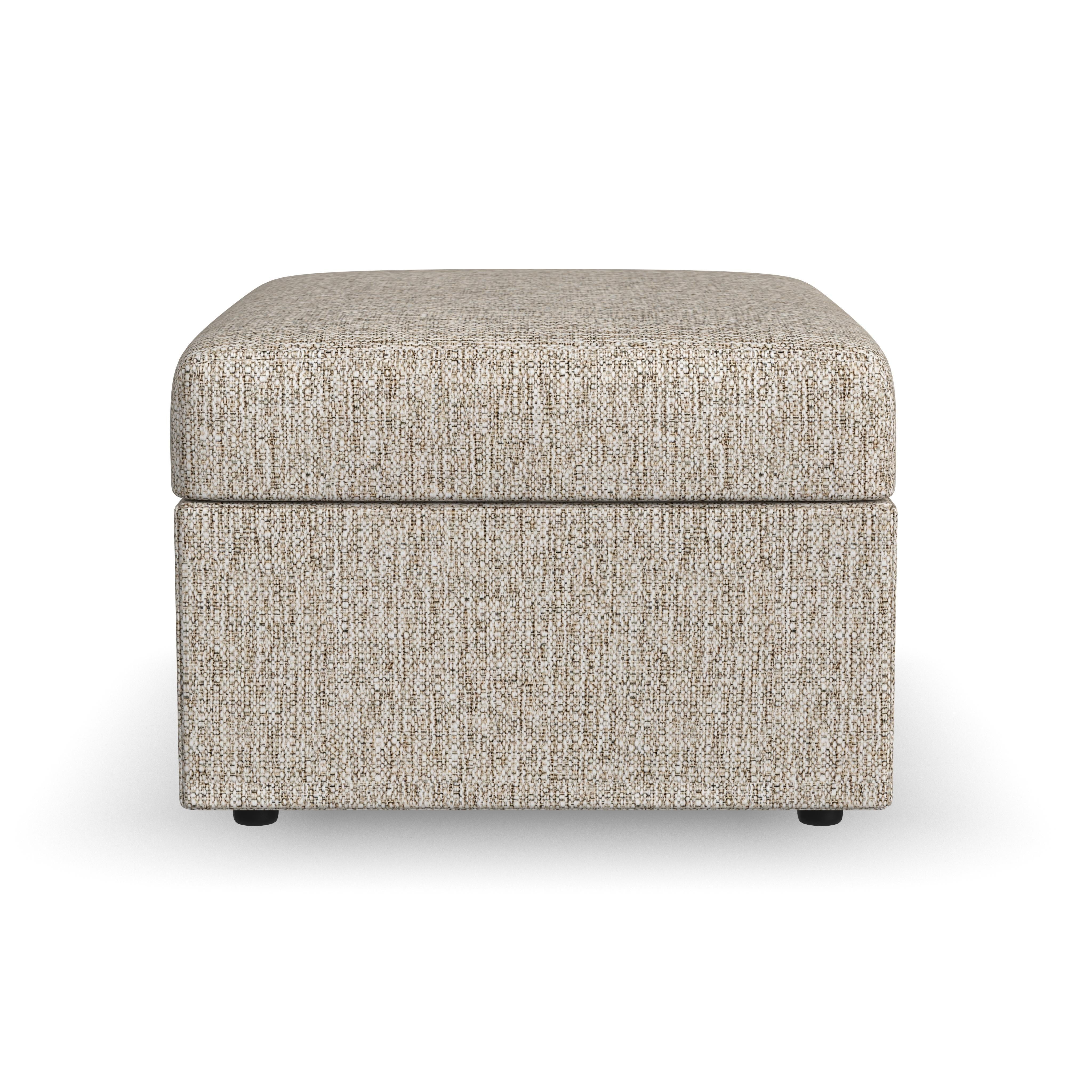 Sky - Storage Ottoman - Light Gray - Atlantic Fine Furniture Inc