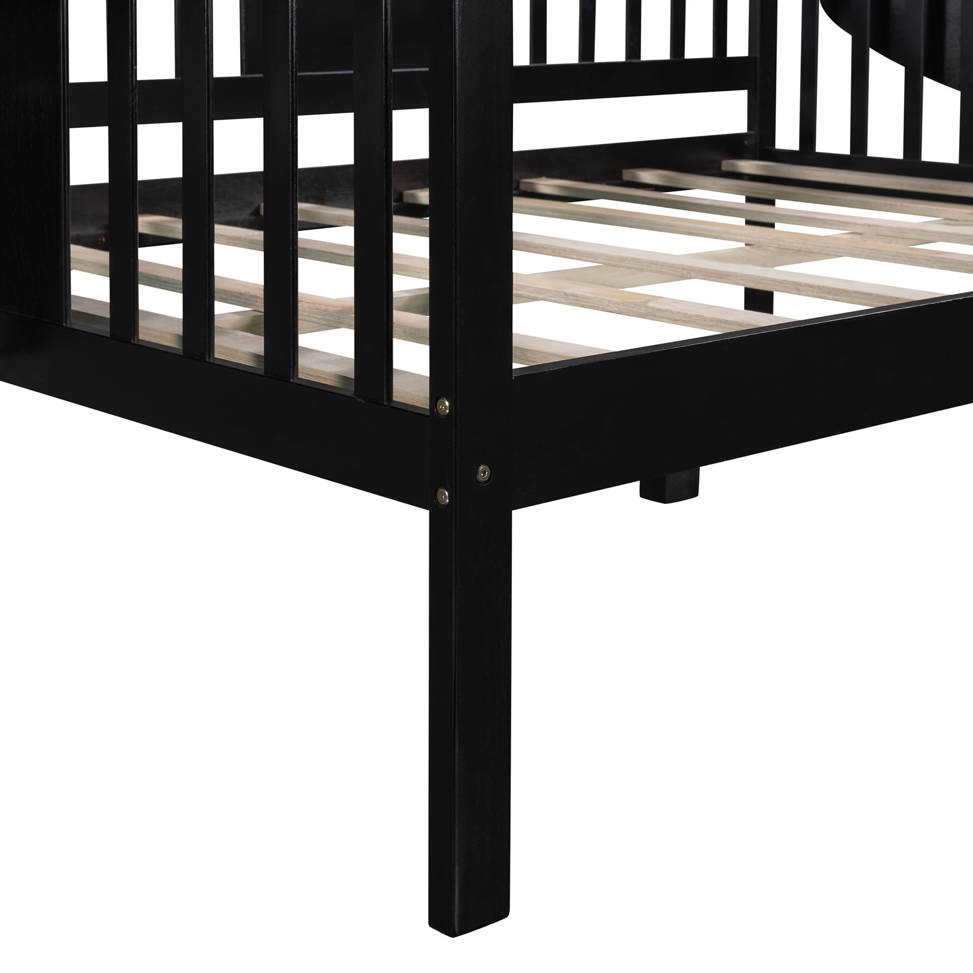 Full size Daybed, Wood Slat Support, Espresso
