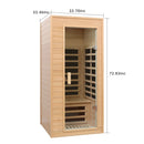 Hemlock Far Infrared Roof Embedded Indoor Sauna Room