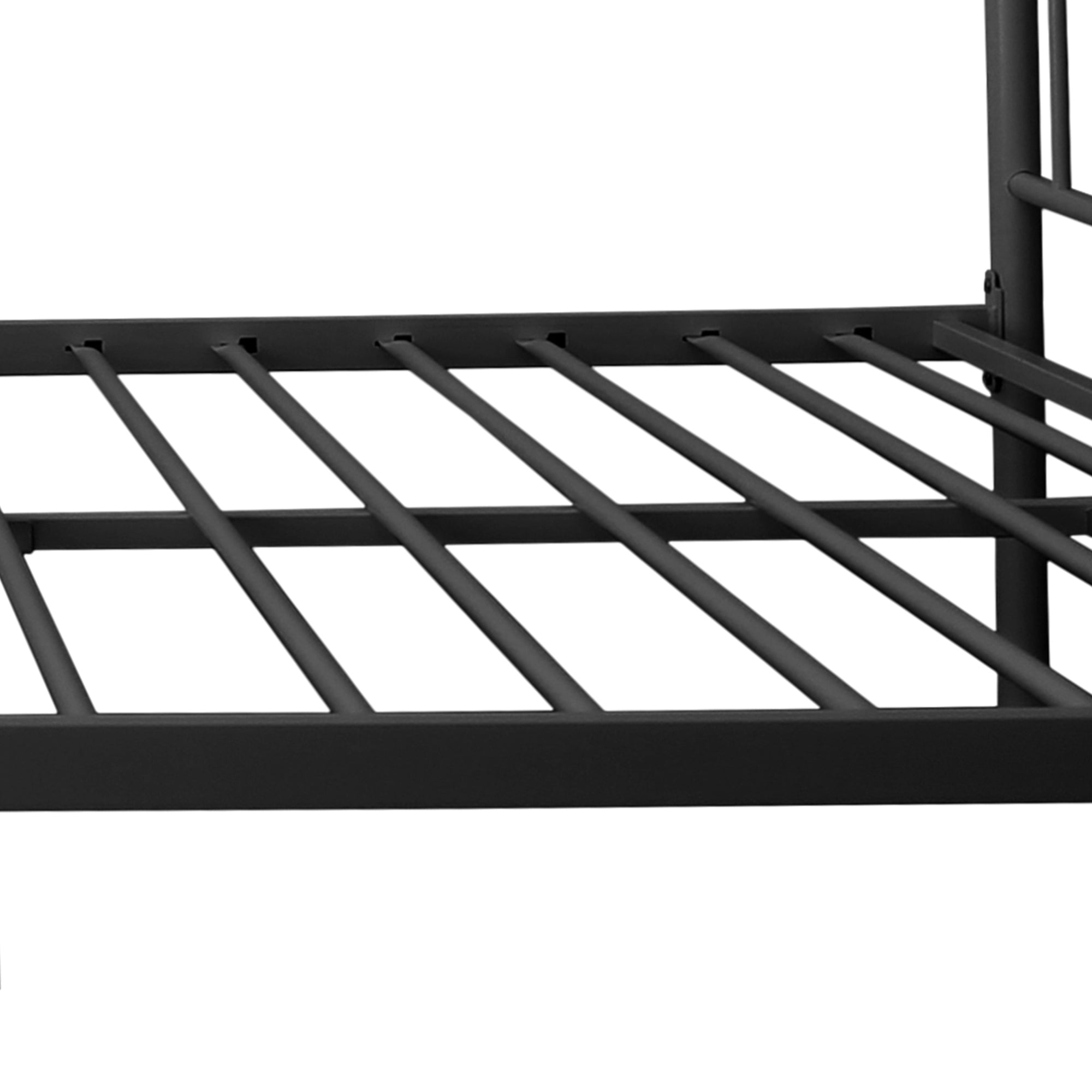Queen Size Metal Bed Frame with Headboard and Footboard (black) - Atlantic Fine Furniture Melbourne FL