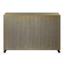 Jennavieve - Cabinet - Gold Aluminum