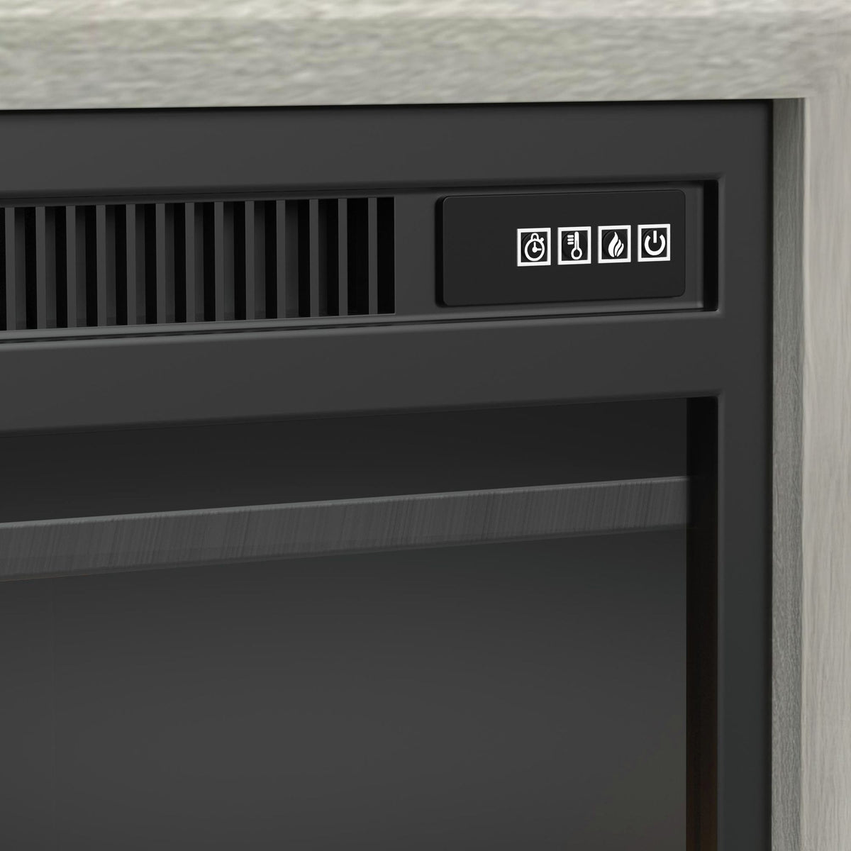Westland TV Console in White by Elements International, view 8