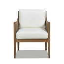 Ontario - Upholstered Accent Arm Chair - Natural White