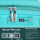 Expandable Hardshell Suitcase Double Spinner Wheels Luggage Sets