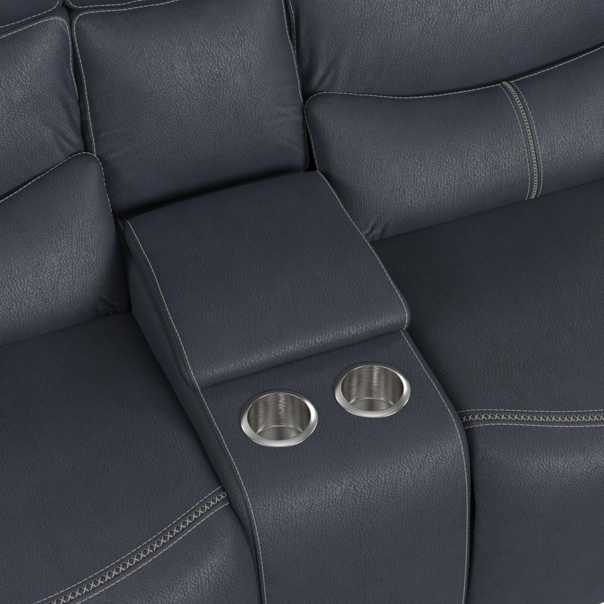 Aruba - Power Motion Loveseat With Power Headrest And Console