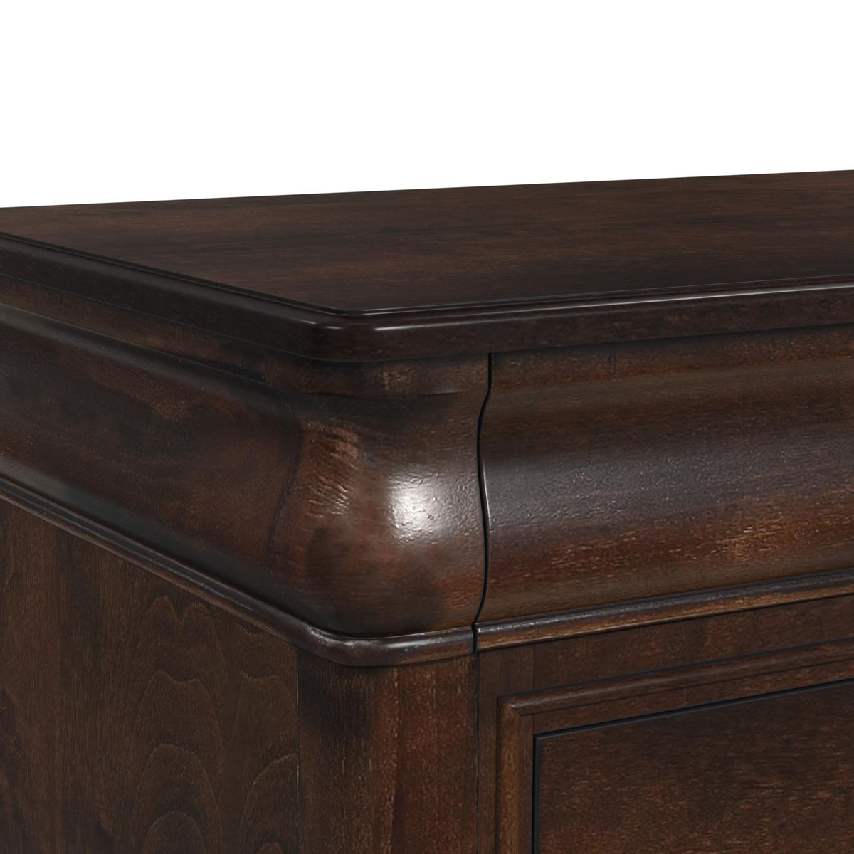 Cameron Nightstand in Dark Brown by Elements International, view 4