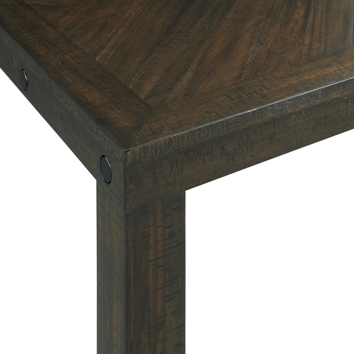 Colorado Dining Height Table in Charcoal by Elements International, view 4