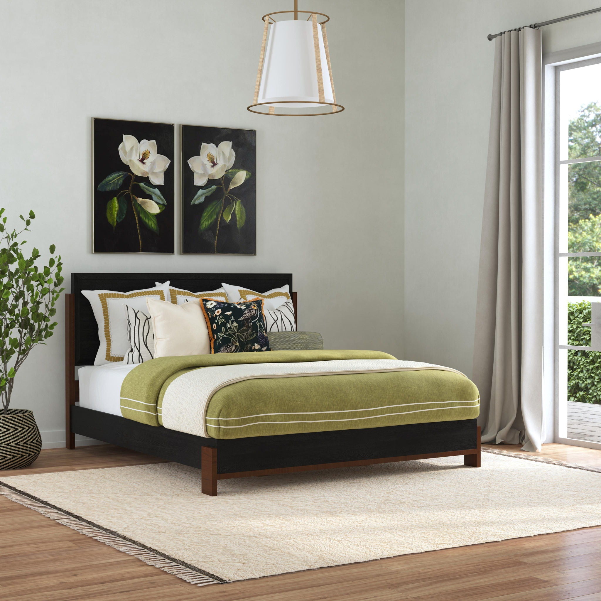 Waterfall - Panel Bed