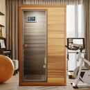Hemlock Mini 1 Person Far Infrared Door Indoor Sauna Room