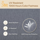 Deep Seat Waterproof Replacement Patio Chair Cushions For Patio Furniture