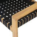 Woven Rope Outdoor Deep Seating Porch Loveseat For Garden