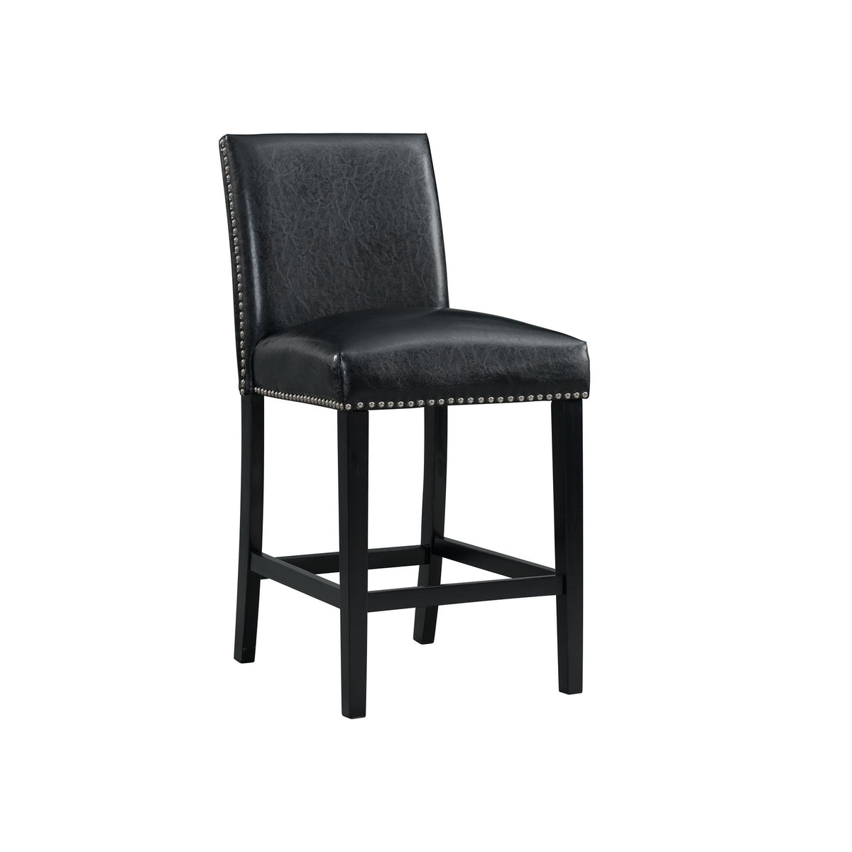 Meridian Counter Side Chair (Set of 2) in Black by Elements International, view 8
