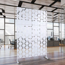 Outdoor & Indoor Metal Privacy Freestanding Decorative Screen
