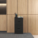Modern Drawer Metal Vertical File Cabinet With Lock And Card Slot For Office
