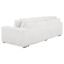 Jacana - Corduroy Upholstered Dual Power Chaise Sofa