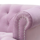 La Rosa - Victorian Chesterfield Tufted Sofa