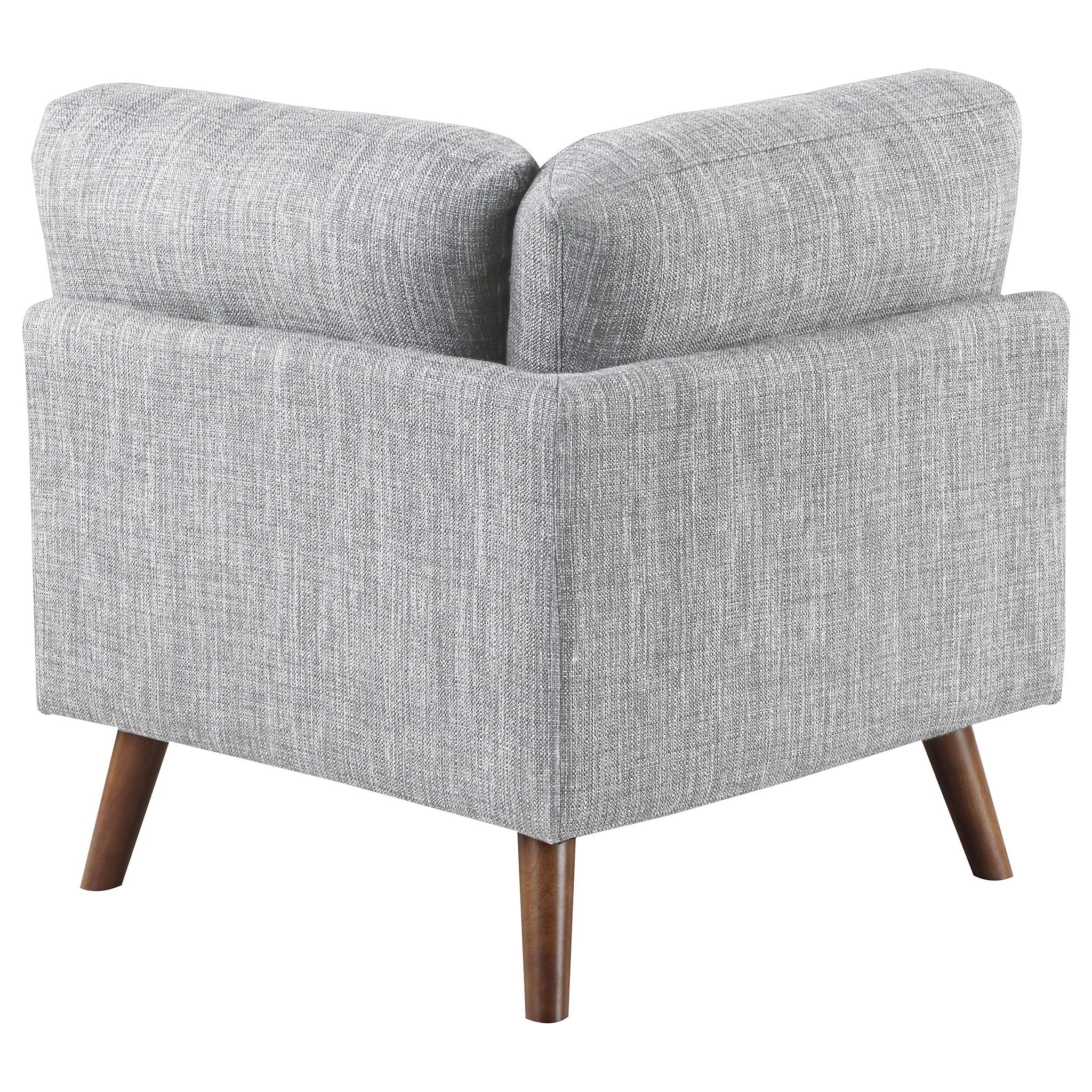 Churchill Upholstered Corner Chair Grey