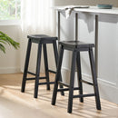 Saddle Stool - Black