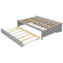 Versatile Bed With Trundle, Under Bed Storage Box And Nightstand