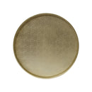 Braeburn - Handcrafted Round Coffee Table Hammered Surface