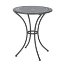 Ambrosia - 3 Piece Bistro Set With Leaf Motifs Top And Seat