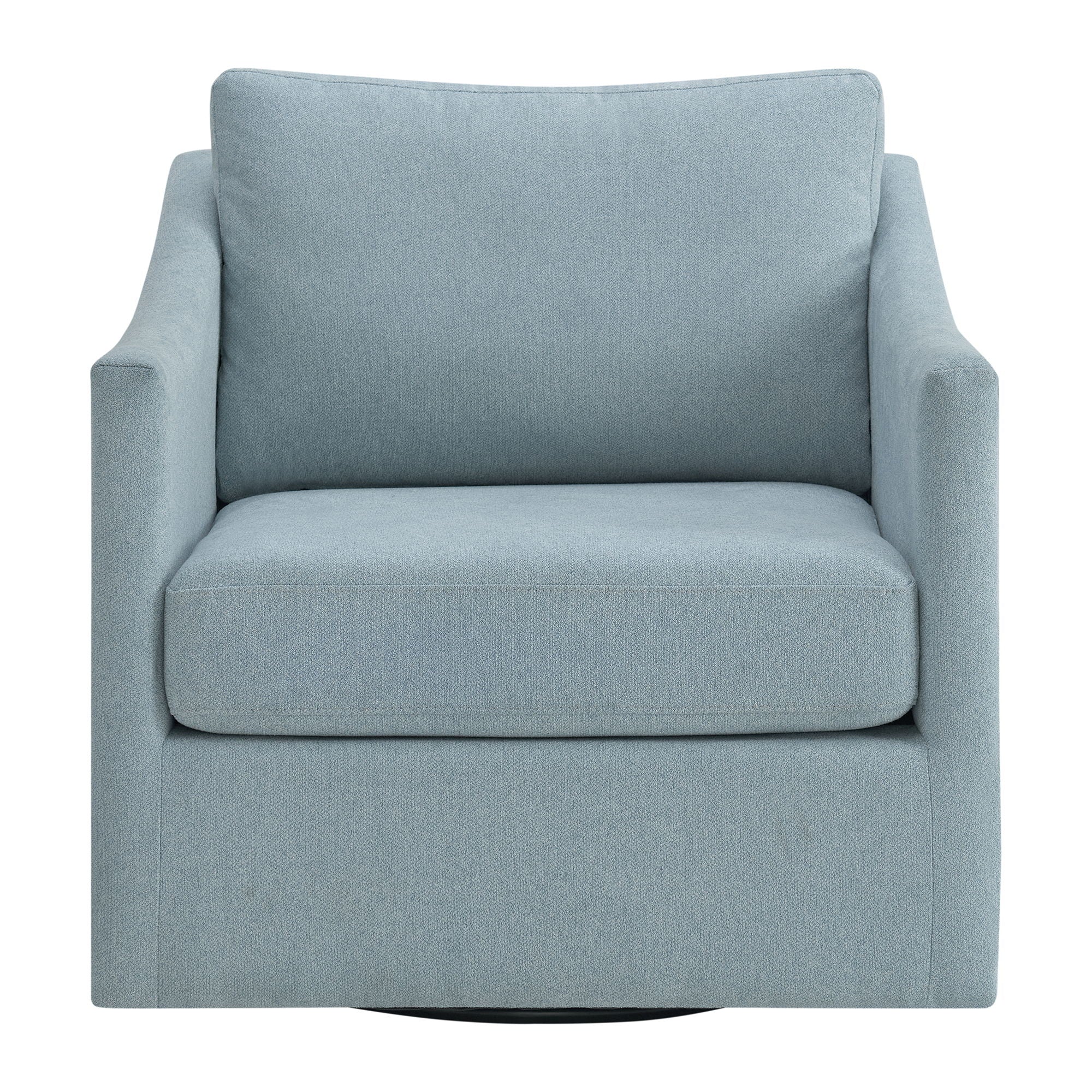Acacia Swivel Chair in Gray by Elements International, view 7