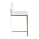 Fuji - Contemporary High Back Stylish Counter Stool