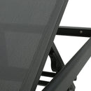 Outdoor Patio Chaise Lounge With 5 Reclining Positions