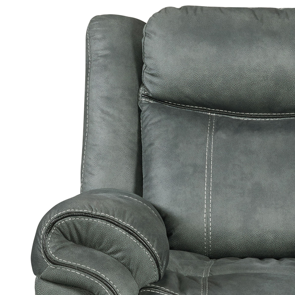 Sorrento Glider Recliner in Dark Brown by Elements International, view 7