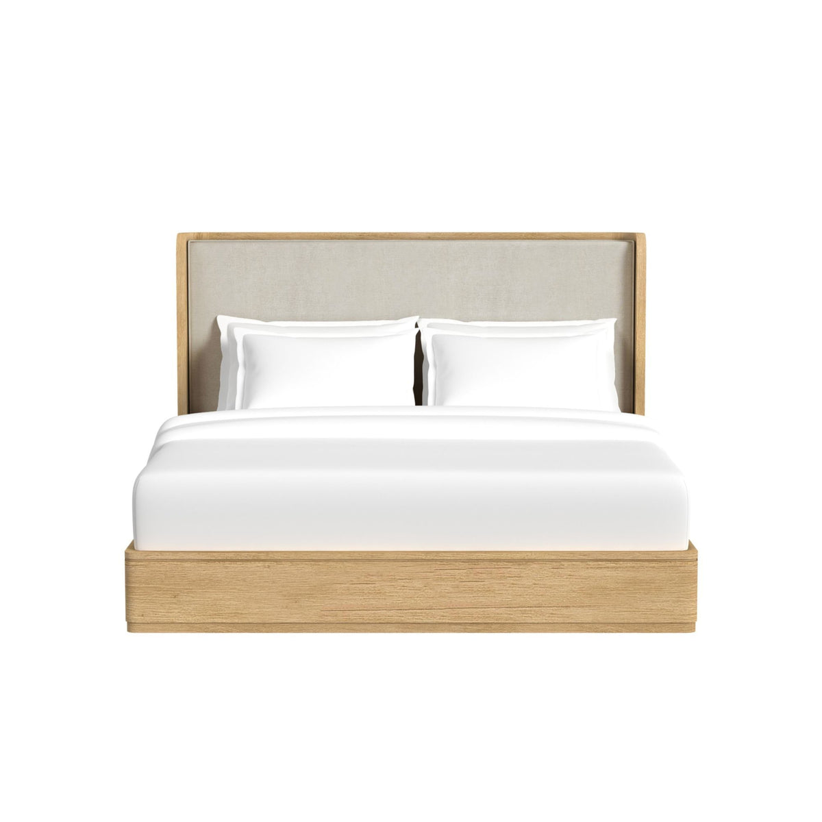 Rosalie Fabric Upholstered Bed in Black by Elements International, view 11