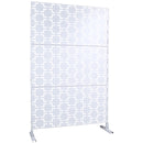 Outdoor & Indoor Metal Privacy Freestanding Decorative Screen