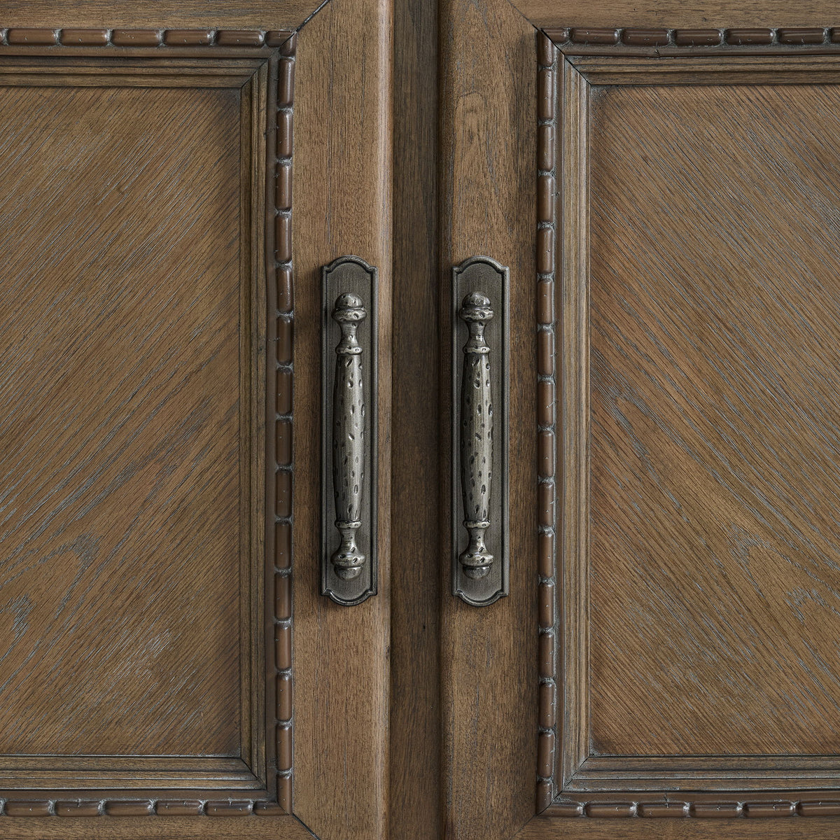 Madison Park Server & Hutch With Led in Walnut by Elements International, view 4