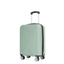 4 Piece Lightweight Suitcase, Makeup Box, Aircraft Wheels