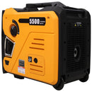 Super Quiet Inverter Generator 5.5Kw Portable Electric & Remote Start Aluminum, 224Cc 4 Stroke