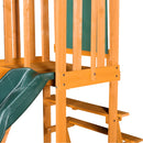 Children's Playset 3 In 1 With Slide, Swings, And Climber