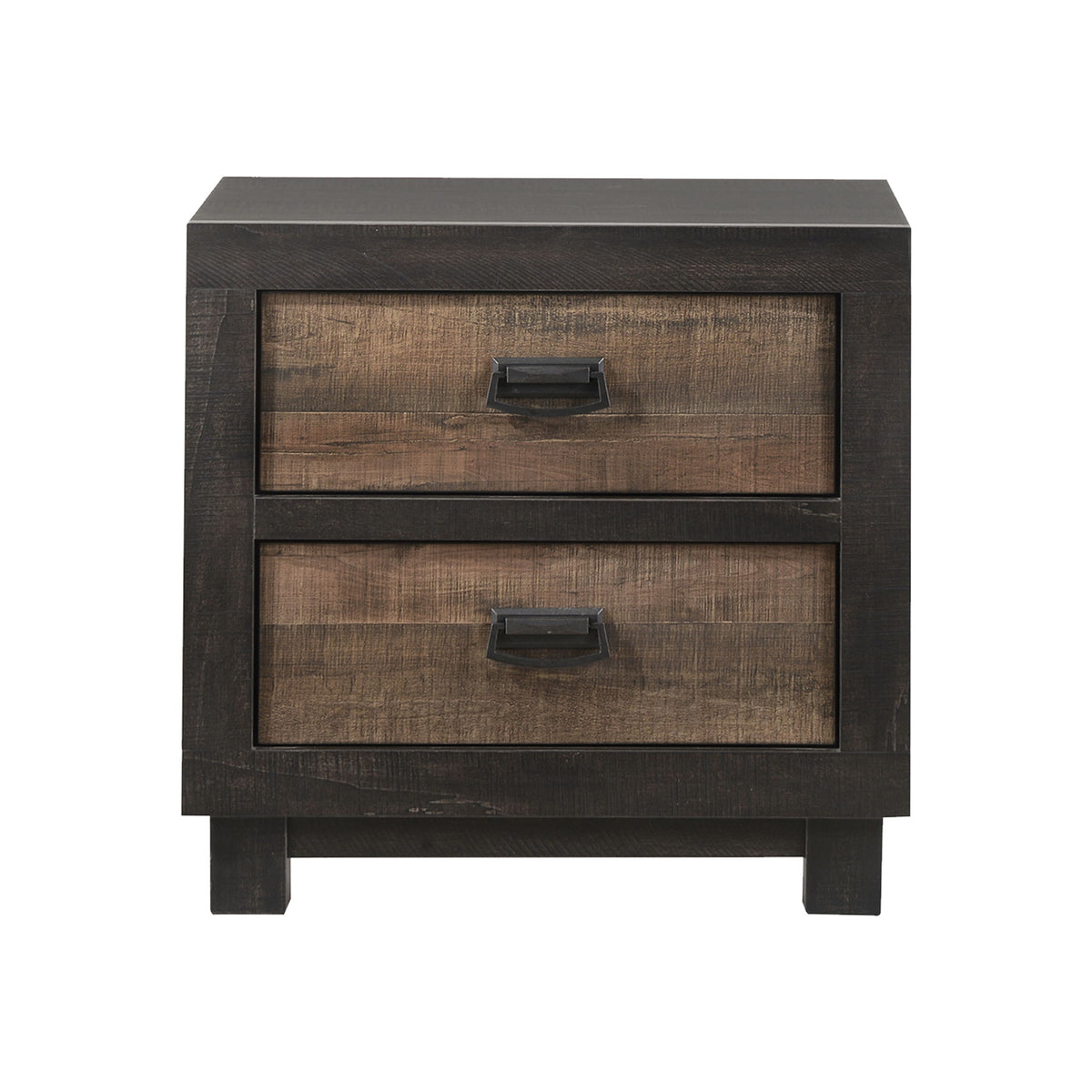 Harlington 2-Drawer Nightstand in Dark Chocolate by Elements International, view 6