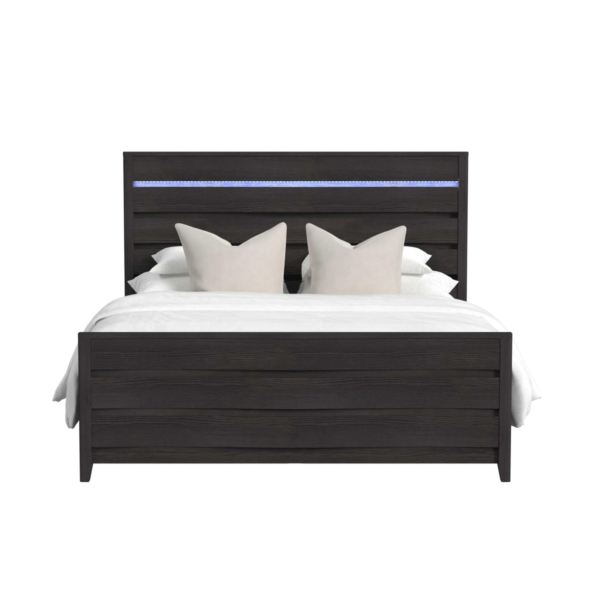 Tobias Bed With LED in Black by Elements International, view 9