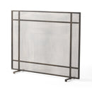 Elegant Iron Fire Screen For Fireplace Protection