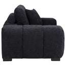 Octavia - Fabric Upholstered Track Arm Accent Chair