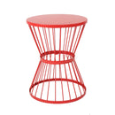 Lassen - Modern Outdoor Side Table With Hourglass Design