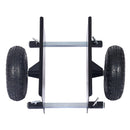 Heavy Duty 600Lb Panel Dolly With 10In. Pneumatic Wheels Alloy Steel - Black