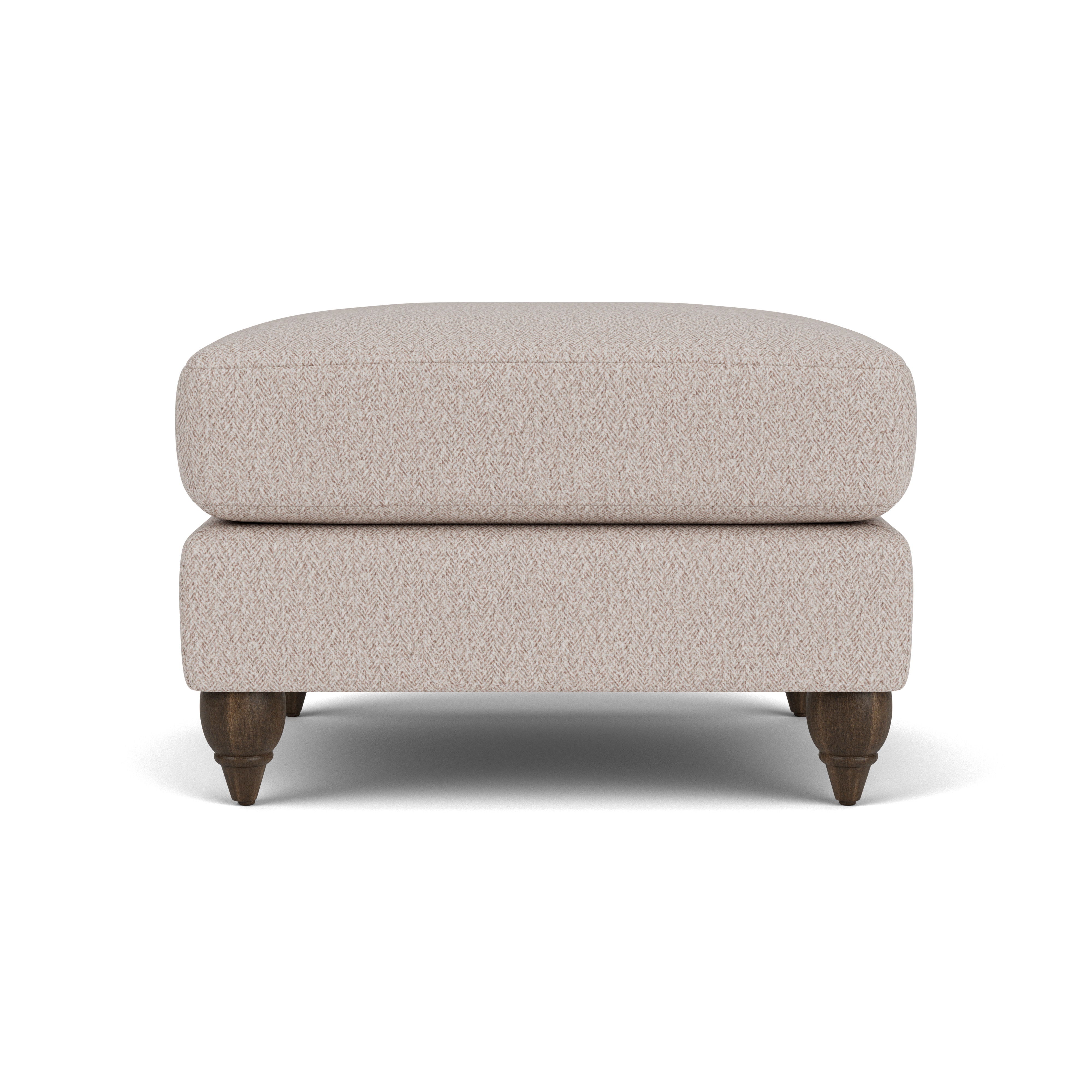 Stella - Ottoman - Light Gray - Atlantic Fine Furniture Inc