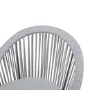 Modern Swivel Wicker Lounge Chair With Round Design