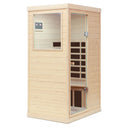 Hemlock Mini 1 Person Far Infrared Door Indoor Sauna Room