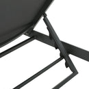 Outdoor Patio Chaise Lounge With 5 Reclining Positions