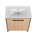 Modern Bathroom Vanity Base With Basin And Storage Cabinet