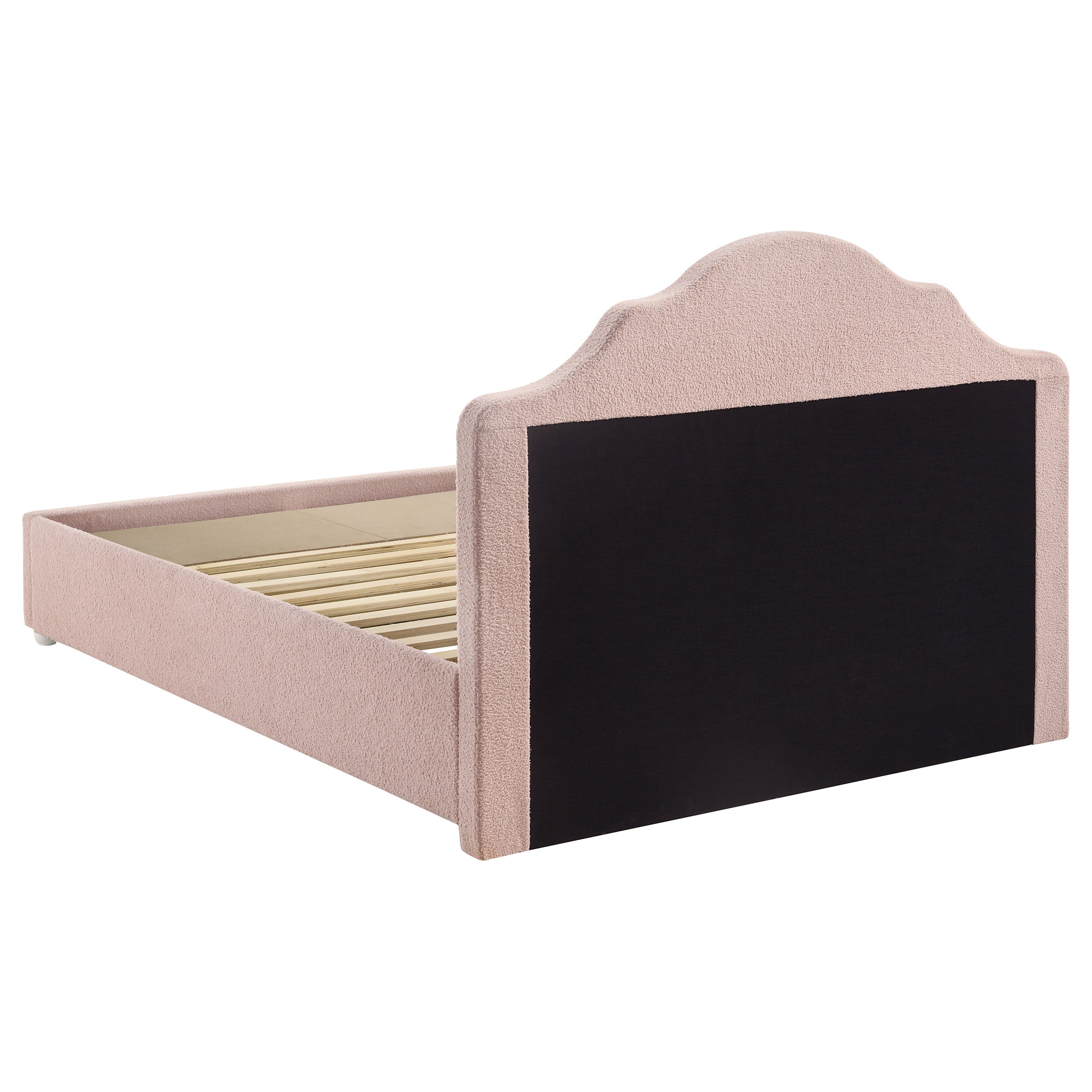 Ashleigh 44-inch Upholstered Full Storage Platform Bed Pink — view 4