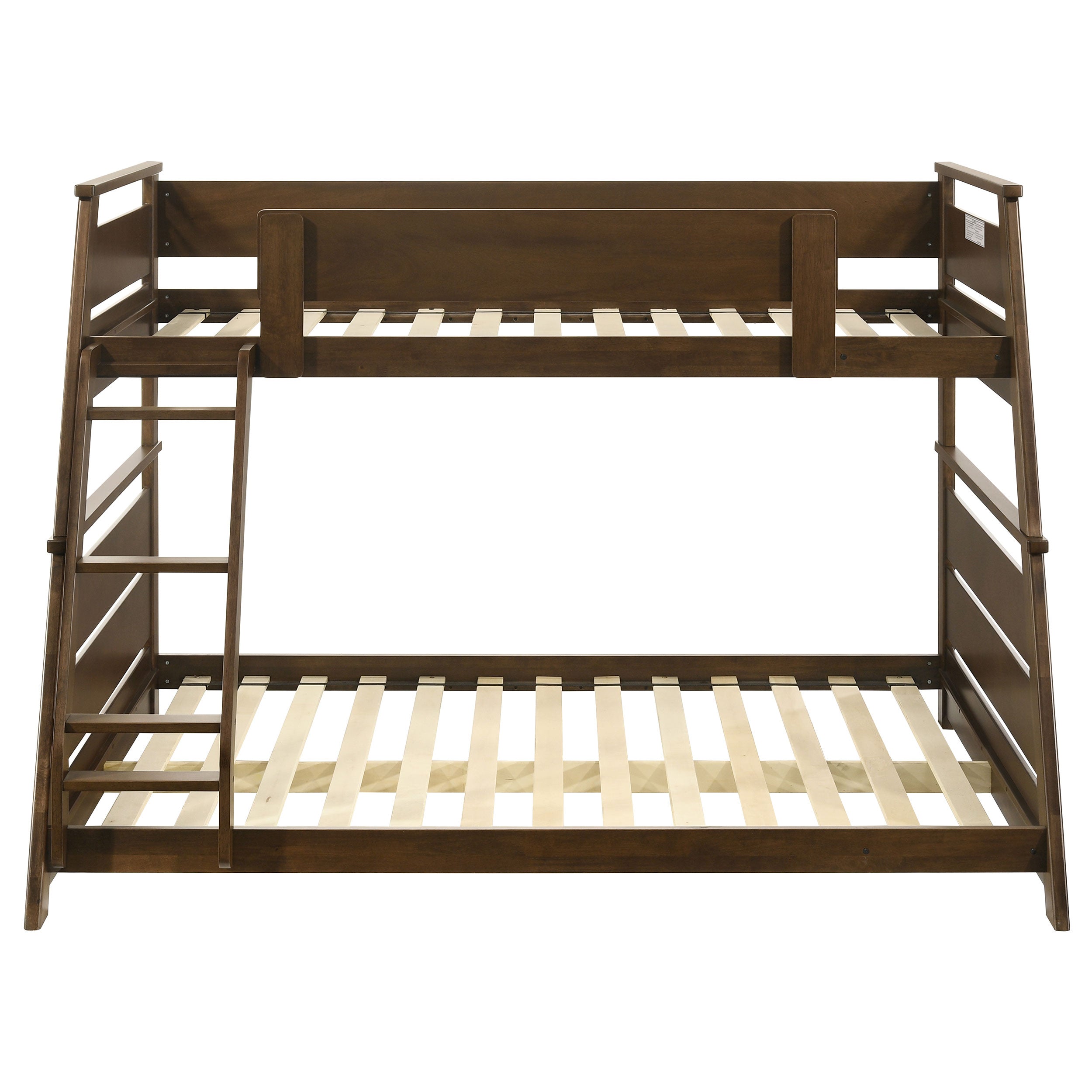 Holden Wood Veneer Twin Over Full Bunk Bed Walnut — view 6
